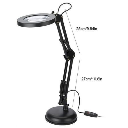 Sonew Desktop Led Magnifier Lamp Nail Salon 5x Magnifying Led Magnifier Lamp Nail Salon