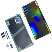 Note 10 Plus Rear Back Cover Housing Door Replacement for Samsung Galaxy Note 10+ N975U 5G,Pre-Install Camera Lens