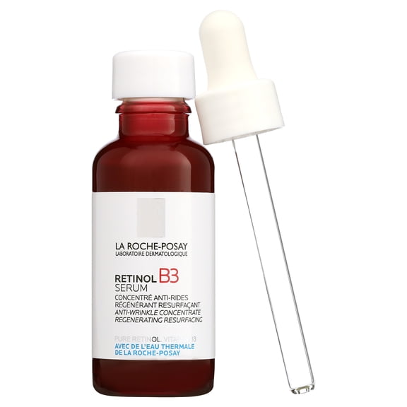 La Roche-Posay Pure Retinol Face Serum with Niacinamide, Lightweight Hydrating Facial Serum, 1 fl oz
