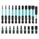 thumbnail image 2 of 22Pcs Set 1 4 Inch Hex Shank Magnetic Screwdriver Bits Set with Extension Bar and Mini Ratchet Wrenc, 2 of 5