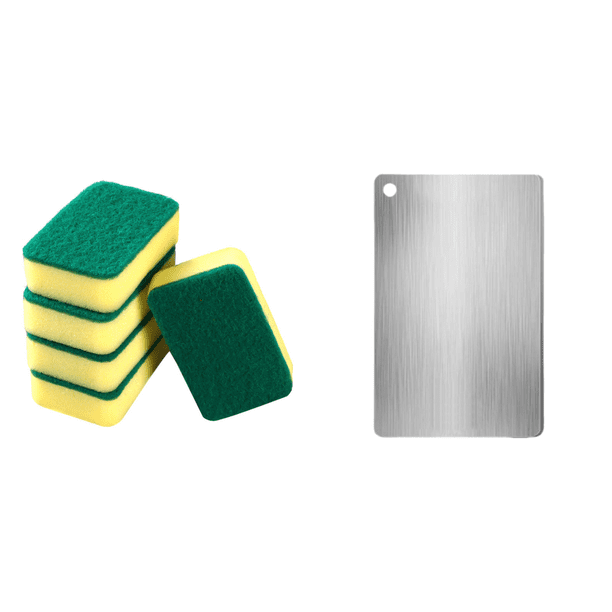 Estropajo para Fregar Esponja Lavar Platos Cuenco Olla Limpiador Sartenes Herramientas 5 Uds.