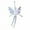 A, variant on Leodye 1PCS Christmas Acrylic Snowflake Hanging Decorations Christmas Tree Decoration Transparent Ice Crystal Snowflake Decoration Christmas Gifts-5.90x5.90x2.36in