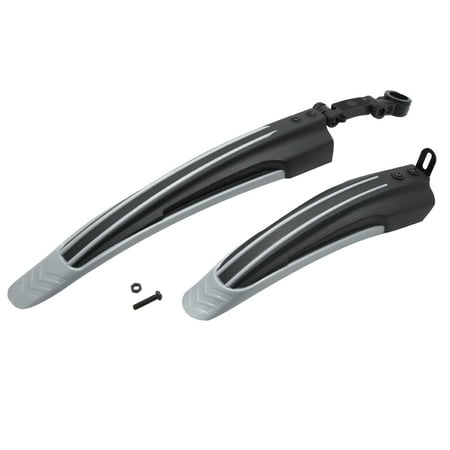 Light Plastic Bike Front and Rear Mud Guard Fender Set (Best Bicycle Fenders For Commuting)