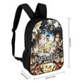 thumbnail image 2 of Attack On Titan Backpack Rucksack Book Bag Schoolbag Shoulder Bag Casual Hiking Daypack 17 Inch, 2 of 8