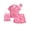 Pink Butterflies, variant on Princess Rose Girls Pajamas Set Cute Sleep Shirt Top Pajama Pants Shorts with Scrunchie 4 Piece