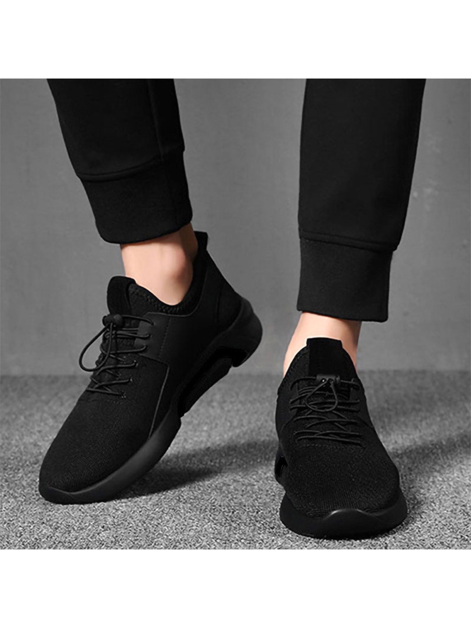 Mens Running Mesh Outdoor Sport Sneakers Lace Up Athletic Casual Comfort Shoes 