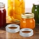 thumbnail image 4 of 24pcs Wide Mouth Mason Jar Lids Tinplate Canning Jar Caps Metal Bands Reusable For Food Storage Jam Fruits Jar, 4 of 4