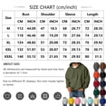 thumbnail image 3 of Delconic Mens Pullover Hoodie Long Sleeve Casual Athletic Sweatshirt with Kangaroo Pocket Drawstring Hood Relaxed Fit Dark Blue XL, 3 of 6