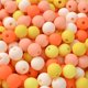 thumbnail image 1 of 6mm 8mm Mixed Color Frosted Beads Colorful Acrylic Round Loose Spacer Beads for Diy Bracelet Phone chain Jewelry Making supplies, 1 of 5