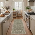 thumbnail image 4 of KUETH 8'x10' Vintage Floral Area Rugs for Living Room, Non Slip Machine Washable Forest Bird Rug, Low Pile Print Rug for Bedroom Dining Room Home Office, 4 of 5