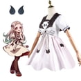 thumbnail image 4 of Anime Toilet-bound Jibaku Shounen Hanako-kun Yashiro Nene Disfraz de Cosplay Peluca Mujer Niñas Uniforme Regalo Lindo Vestido, 4 of 4