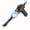 Black, variant on Multifunctional handheld cleaning device with smart digital control and powerful airflow. It works as both a high-pressure air blower and mini vacuum, equipped with multiple professional accessories.