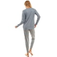 thumbnail image 3 of Jaclyn Women's Raglan Sleep Top and Jogger Set, 3 of 5