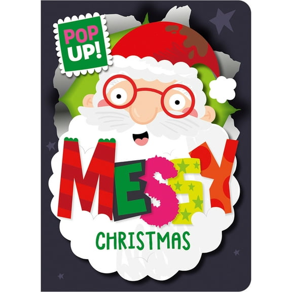 Messy Christmas, (Board Book)