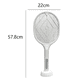 thumbnail image 2 of Zapper de Insectos Levamdar 2 en 1 Lámpara Antimosquitos Recargable USB Portátil CPB-YY42-3, 2 of 5