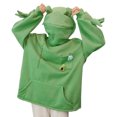 thumbnail image 2 of Ruiboury Oversized Sweatshirt Cute Cartoon Wide Application Easy To Clean Polyester Winter Warm Thick Loose Oversized Sweatshirt, 2 of 6