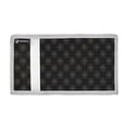 thumbnail image 2 of JIALIOU Nylon Trifold Card Wallet with ID Window Zipper Pocket for Men Women Teen Gold Letter with White Ornament, 2 of 7