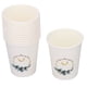 thumbnail image 2 of Vasos de papel Eid Mubarak ANGGREK 48 Piezas Pequeños Resistentes Exquisitos Colores Brillantes, 2 of 8