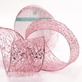thumbnail image 3 of Cinta decorativa CT CRAFT LLC, malla con purpurina, 6,5 cm x 9 m, oro rosa, 3 of 5