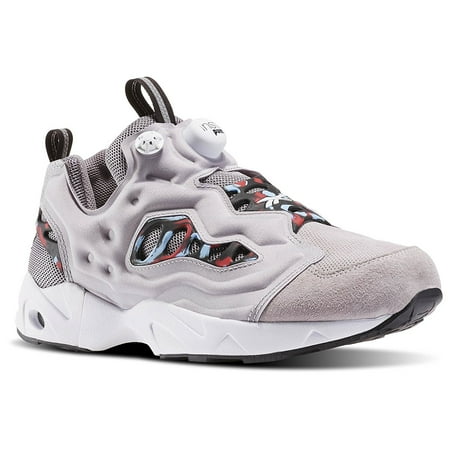 Reebok InstaPump Fury Road Mens - Whisper Grey / Primal Red / Sky Blue / Coal / White 7.5 D(M) US