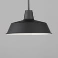 thumbnail image 2 of 35019BK-Maxim Lighting-Pier M - 1 Light X-Large Outdoor Pendant In Rustic Style-8 Inches Tall and 14 Inches Wide-Black Finish, 2 of 5