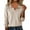 Women Sweaters-Z21 Khaki, variant on Mifsaly Pullover Sweaters for Women Long Sleeve Lapel Fall Knit Sweaters Lightweight Soft Cozy Pullover Tops Business Airport Casual Warm Teacher Outfits M