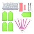thumbnail image 2 of 1 Set Diamond Art Tools with Storage Box for Organized Crafting Assorted Color Plastic, 2 of 5