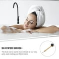 thumbnail image 1 of PENGXIANG Two-In-One Bath Scrub Brush Soft Dual-Sided Back Scrubber for Frozen Shoulder Men and Womer, 1 of 6
