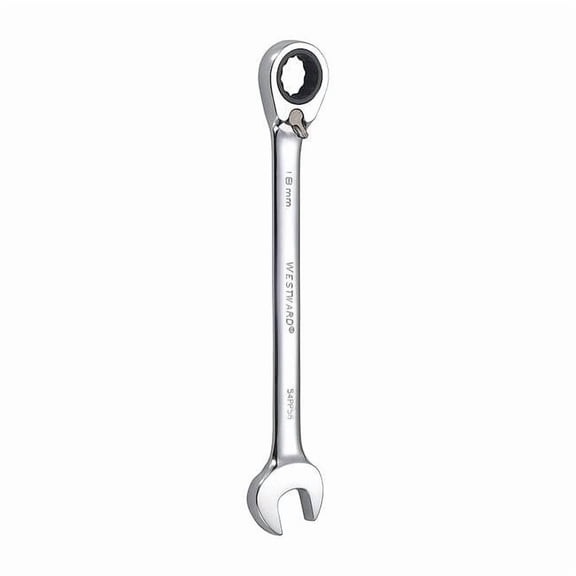 Westward Wrench, Combination, Metric, 18mm 54PP56