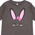 thumbnail image 4 of Inktastic Easter Bunny Girl Face Boys or Girls Long Sleeve Toddler T-Shirt, 4 of 5