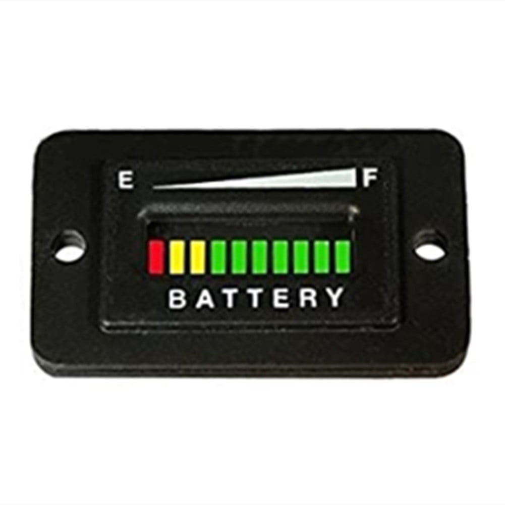 golf cart battery meter 48 volt club car