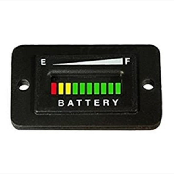 Battery Indicator 48 Volt LED Battery Meter Gauge For Club Car Golf