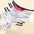 thumbnail image 3 of LNWUY Men's Open Hole Underwear G-String Thongs Panties for Men Ring Underpants Male T-back Ice Silk Lingerie Black M, 3 of 5