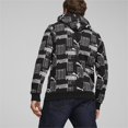 thumbnail image 3 of Sudadera con capucha PUMA Essentials para hombre, forro polar, talla grande y alta, color negro SS24, 3 of 5