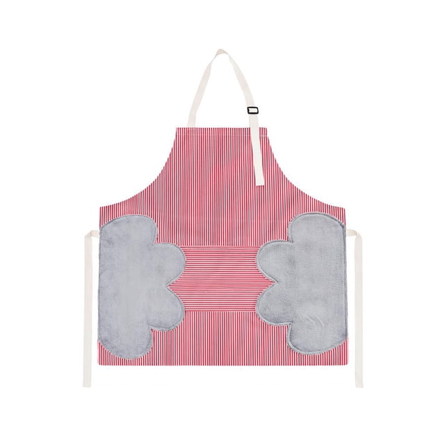 Delantal De Cocina Impermeable Delantal De Cocina Ajustable Con Bolsillo Para Mujer Minnieouse HA026525-03