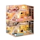 thumbnail image 2 of DIY Doll House Wooden Doll Houses Miniature Surprise Dollhouse Furniture Kit With LED Toys For Children Birthday Christmas Gift Gao Jinjia LED, 2 of 2