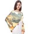 thumbnail image 4 of Kangaroo Translucent Chiffon Yarn Silk Scarf - Light Breathable Material - 180*73 Size - Elegant and Stylish Accessory for Women, 4 of 6