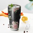thumbnail image 3 of 30oz Pioneer Flower Tumblers Stainless Steel Tumbler with Lid and Straw,Vacuum Insulated Double Wall Travel Tumbler Cups Mug with Cleaning Brush for Coffee,Tea, 3 of 7