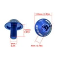 thumbnail image 4 of 2Pcs M5 * 12mm Bike Bicycle Water Bottle Cage Holder Bracket Screw Bolts(Blue), 4 of 8