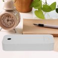 thumbnail image 3 of WASHWEPE 1Pcs Grey ABS Desk Organizer Plastic Drawer Storage Small for Office Supplies 11.8x3.6x1.4in, 3 of 8