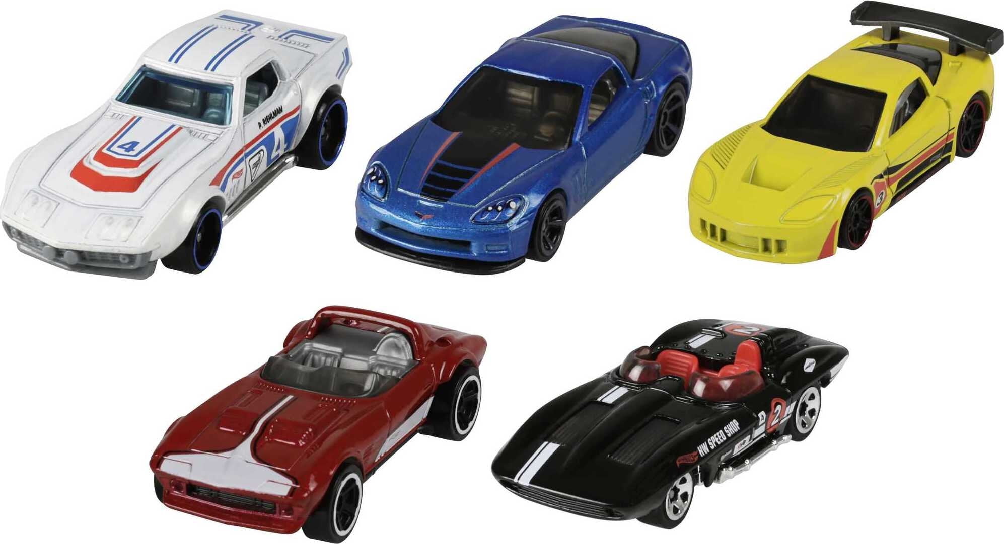 Hot Wheels Track Bundle with Hot Wheels City Track Builder X-Raycers 5-Pack  1:64 Scale Die-Cast Cars Collectors of All Ages Colorful Graphics