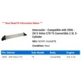 thumbnail image 2 of Intercooler - Compatible with 2006 - 2013 Volvo C70 T5 Convertible 2.5L 5-Cylinder 2007 2008 2009 2010 2011 2012, 2 of 2