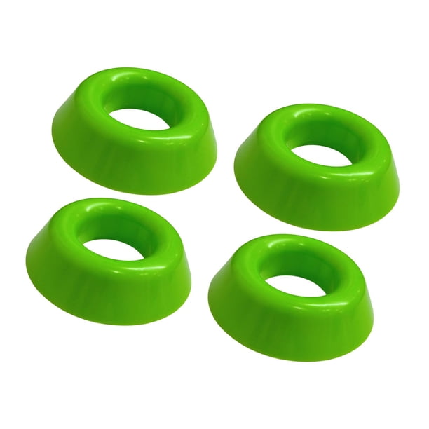 4 soportes para balones deportivos, estabilidad, prácticos, vitrinas, versátiles y de primera calidad. Verde