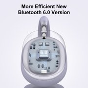 Srhythm NiceComfort 95 Adaptive Noise Cancelling Headphone Wireless, Blutooth Noise Canceling Headphone with Spatial Audio,Transparency,ENC,HD Sound,Low Latency,Romantic Purple