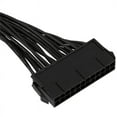 thumbnail image 5 of 5X ATX 24Pin 1 to 2 Port Power Supply Extension Cable PSU Male to Female Splitter 24PIN Extension Cable, 5 of 5