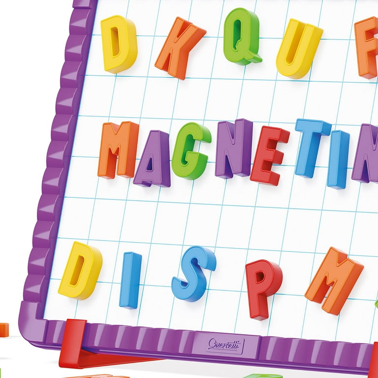 Quercetti: Magnetic Letters Starter Set 44 Colorful Letters