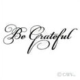 thumbnail image 2 of Be Grateful Wall Saying Vinyl Lettering Home Decor Decal Stickers Quotes Thanksgiving Quote Decal Decor - SIze: 12.5"H x 31"L - Color: Black, 2 of 8