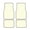 Beige, variant on 4 Piece Car Foot Mat Set Anti-Slip Washable Universal Car Floor Mats For Most Vehicles Truck Suv Peach