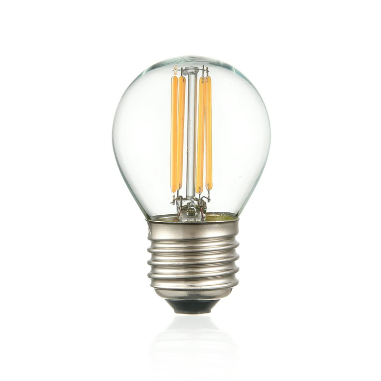 Society Set of 6 G45 Shape LED Filament Light Bulb - Walmart.com