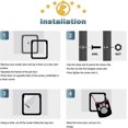 thumbnail image 4 of 2024 New,suitable Pet Flap Fly Screen with Magnet Dog Flap Cat Flap for Fly Screen Door Lockable pet door for cats/dogs, 4 of 5